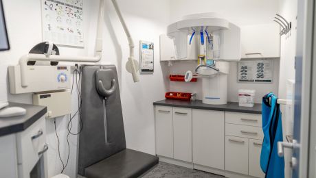 Röntgen in Zahnarztpraxis in Friedrichshain